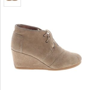 Toms Suede Wdges